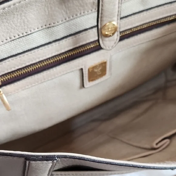 Elegant Beige MCM Handbag